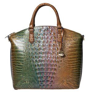 BNWT Brahmin Large Duxbury Satchel Mystical Ombre Melbourne